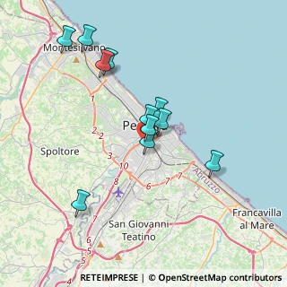 Mappa Via Aterno, 65100 Pescara PE, Italia (3.55)