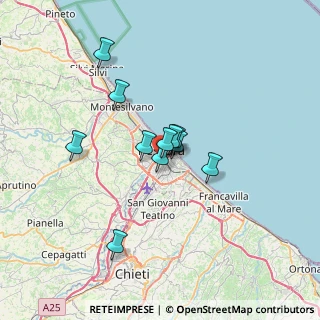 Mappa Via Aterno, 65100 Pescara PE, Italia (5.08727)