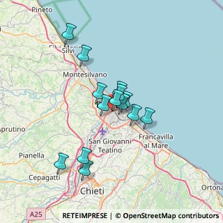 Mappa Via Aterno, 65100 Pescara PE, Italia (5.61357)