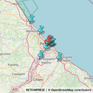 Mappa Via Aterno, 65100 Pescara PE, Italia (3.44636)