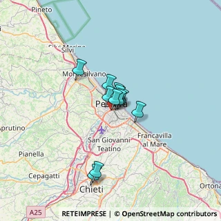 Mappa Via Aterno, 65100 Pescara PE, Italia (3.77083)