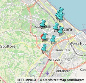 Mappa Di Spoltore, 65010 Villa Raspa PE, Italia (1.58636)