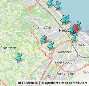 Mappa Di Spoltore, 65010 Villa Raspa PE, Italia (2.41385)