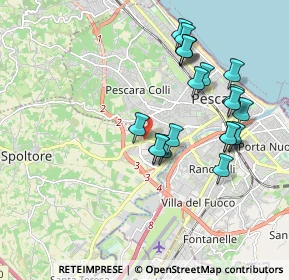 Mappa Di Spoltore, 65010 Villa Raspa PE, Italia (1.9515)
