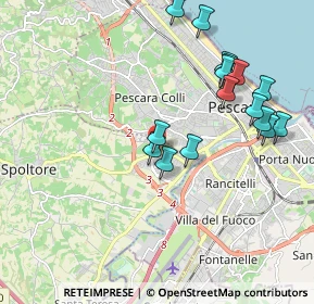 Mappa Di Spoltore, 65010 Villa Raspa PE, Italia (2.11188)