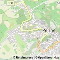 Kaart Penne