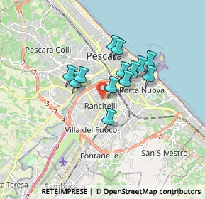 Mappa Via Vella, 65128 Pescara PE, Italia (1.29769)