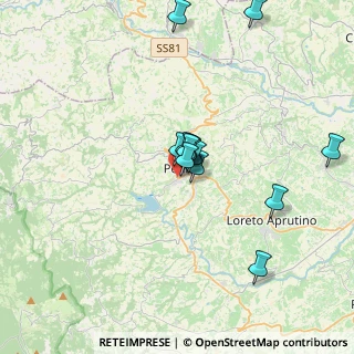 Mappa Via Aldo Moro, 65017 Penne PE, Italia (3.03308)