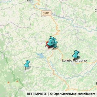 Mappa Via Aldo Moro, 65017 Penne PE, Italia (3.02727)