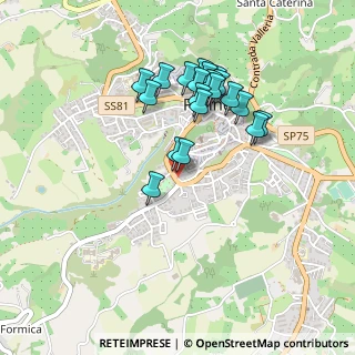 Mappa Via Aldo Moro, 65017 Penne PE, Italia (0.434)
