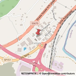 Mappa Via Tuscania, 5, 01028 Orte, Viterbo (Lazio)