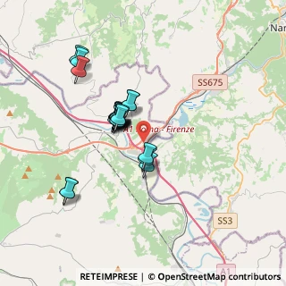 Mappa Via Lazio, 01028 Orte VT, Italia (3.003)