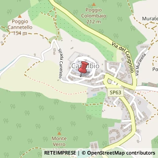Mappa Via v. veneto 6, 58011 Capalbio, Grosseto (Toscana)