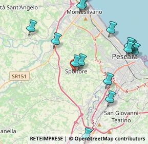 Mappa Via Ovidio, 65010 Spoltore PE, Italia (5.30813)