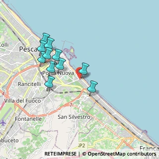 Mappa Viale Paolo de Cecco, 65129 Pescara PE, Italia (1.82727)