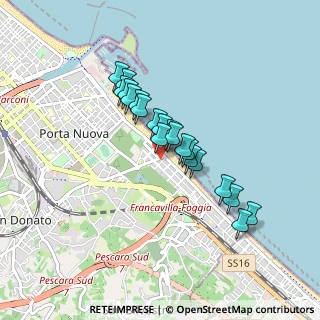 Mappa Viale Paolo de Cecco, 65129 Pescara PE, Italia (0.694)