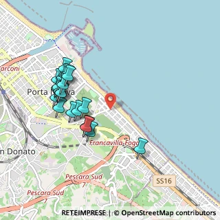 Mappa Via, 65129 Pescara PE, Italia (1.0145)