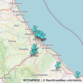 Mappa Viale Paolo de Cecco, 65129 Pescara PE, Italia (12.83636)