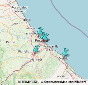 Mappa Via Elettra, 65126 Pescara PE, Italia (34.21818)