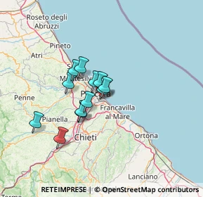 Mappa Via Elettra, 65126 Pescara PE, Italia (9.55583)