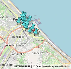 Mappa Via Elettra, 65126 Pescara PE, Italia (1.618)
