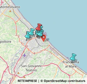 Mappa Via Elettra, 65126 Pescara PE, Italia (2.29818)