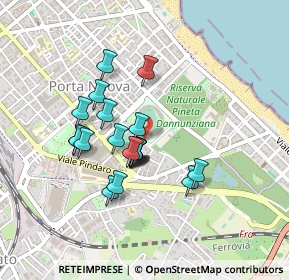 Mappa Via Elettra, 65126 Pescara PE, Italia (0.364)