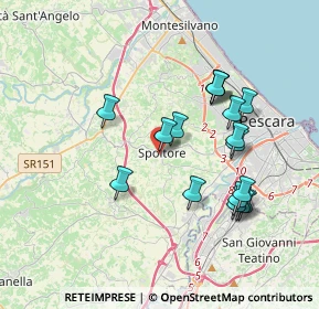 Mappa Via Fonzi G., 65010 Spoltore PE, Italia (3.67059)