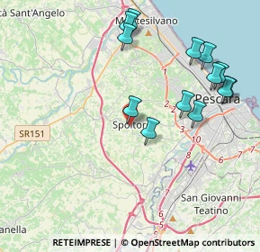 Mappa Via Fonzi G., 65010 Spoltore PE, Italia (4.51)