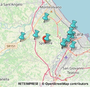 Mappa Via Fonzi G., 65010 Spoltore PE, Italia (3.64636)