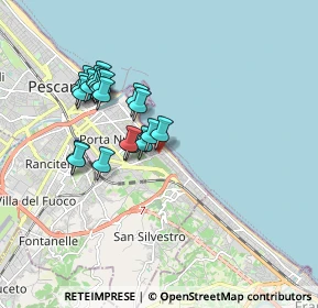 Mappa Viale Luisa D'Annunzio, 65129 Pescara PE, Italia (1.6625)