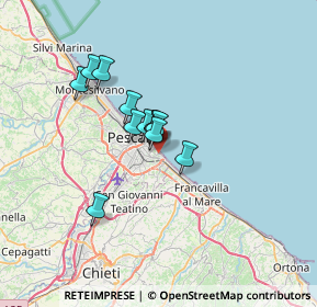 Mappa Viale Luisa D'Annunzio, 65129 Pescara PE, Italia (4.73)