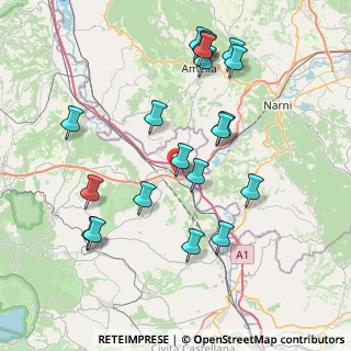 Mappa Località Cammarao, 01028 Orte VT, Italia (8.757)