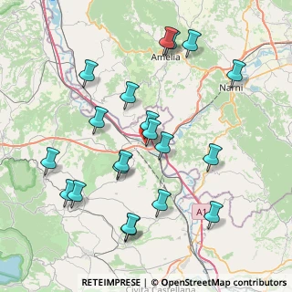 Mappa Località Cammarao, 01028 Orte VT, Italia (8.795)