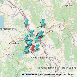 Mappa Località Cammarao, 01028 Orte VT, Italia (11.38333)