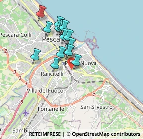 Mappa Via Seneca, 65127 Pescara PE, Italia (1.5925)