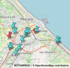 Mappa Via Seneca, 65127 Pescara PE, Italia (2.32429)