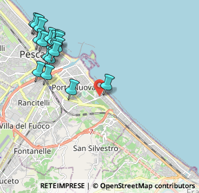 Mappa Via Cesare de Titta, 65126 Pescara PE, Italia (2.59588)