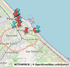 Mappa Viale Luisa D'Annunzio, 65126 Pescara PE, Italia (2.34636)