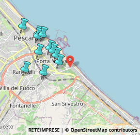 Mappa Via Cesare de Titta, 65126 Pescara PE, Italia (1.98273)