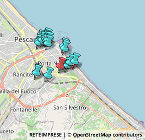 Mappa Via Cesare de Titta, 65126 Pescara PE, Italia (1.595)