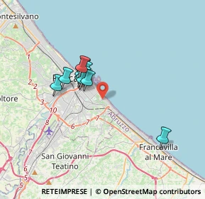 Mappa Viale Luisa D'Annunzio, 65126 Pescara PE, Italia (2.75182)