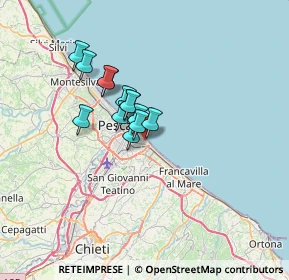 Mappa Via Cesare de Titta, 65126 Pescara PE, Italia (4.61)