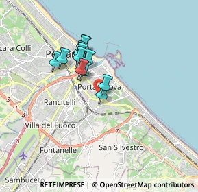 Mappa Via Amiterno, 65127 Pescara PE, Italia (1.36077)