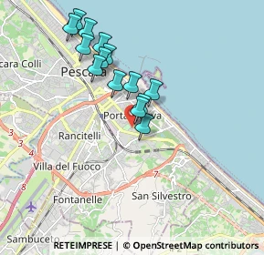 Mappa Via dei Pretuzi, 65127 Pescara PE, Italia (1.69)