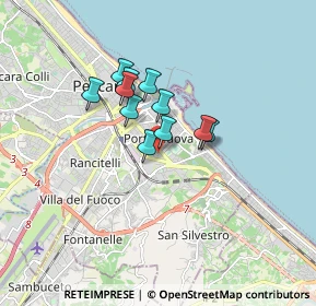 Mappa Via Amiterno, 65127 Pescara PE, Italia (1.18818)