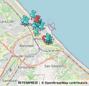 Mappa Via Amiterno, 65127 Pescara PE, Italia (1.39417)
