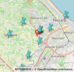 Mappa Strada Statale Tangenziale di Pescara, 65010 Spoltore PE, Italia (1.76091)