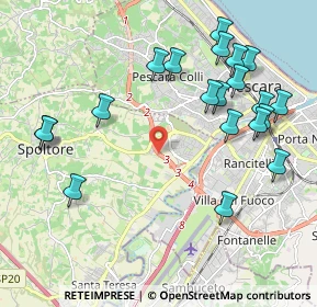 Mappa Strada Statale Tangenziale di Pescara, 65010 Spoltore PE, Italia (2.447)