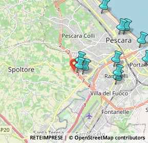 Mappa Strada Statale Tangenziale di Pescara, 65010 Spoltore PE, Italia (2.34091)